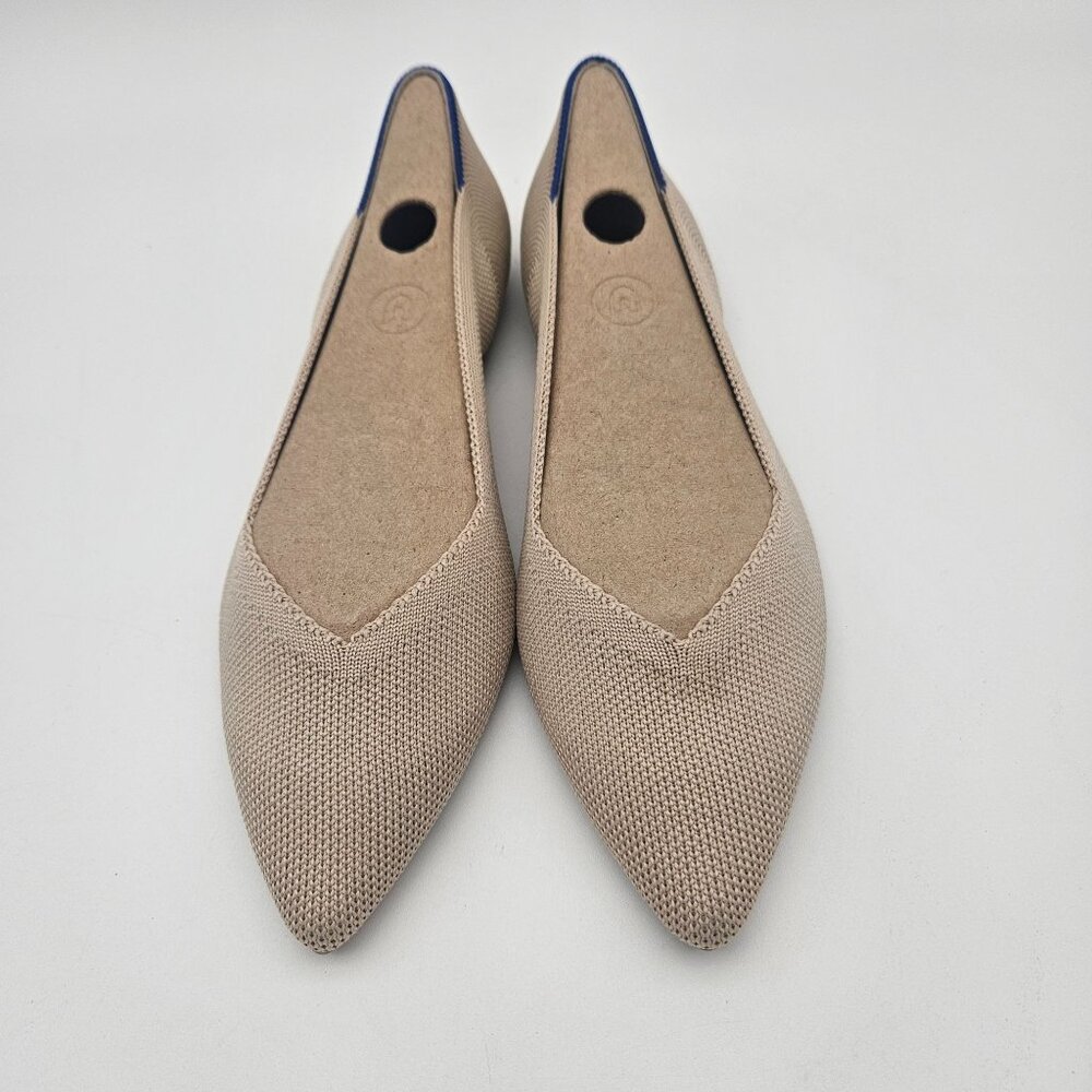 Rothys The Point Ecru Slip On Flats Womens Sz 7 NEW
